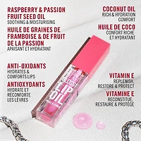 Oh My Gloss!, Huile à lèvres, Non collante, Source d’hydratation, Hydratante et réconfortante, Facile appliquer, Formule végétalienne