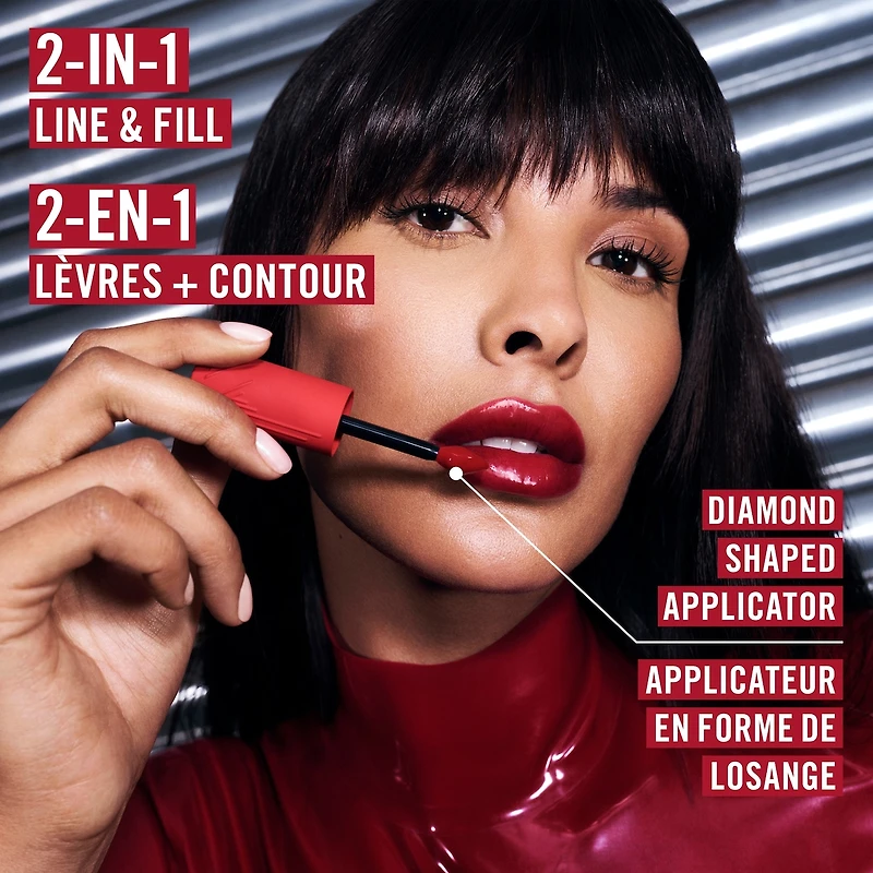 Thrill Seeker Lip Latex, Liquid Lipstick, Lipgloss, Colour, Stain, Smooth Shine, Hydration, Hyaluronic Acid, Vitamin E, Aloe Vera