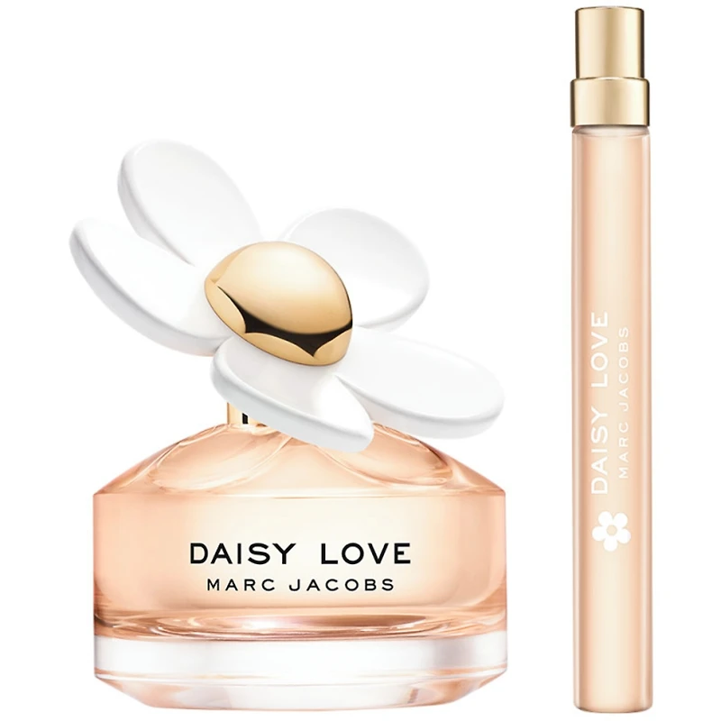 Coffret-cadeau d’eau de toilette Daisy Love pour femmes, 2 pièces