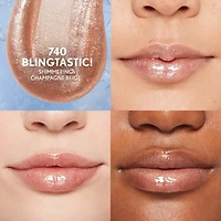 Clean Fresh Yummy Gloss, Plumper Shiny Vegan Formula, Volumizing Lip Plumper, Easy to Apply, Minty Flavor,