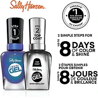 Miracle Gel™ Vernis à ongles, système de simili-gel en 2 étapes, sans lampe UV, jusqu'à 8 jours couleur et brillance