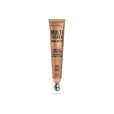 Multi-Tasker Wake Me Up, Concealer & Foundation, Brightens, Corrects, Buildable Coverage, Radiant Finish, Vegan Formula