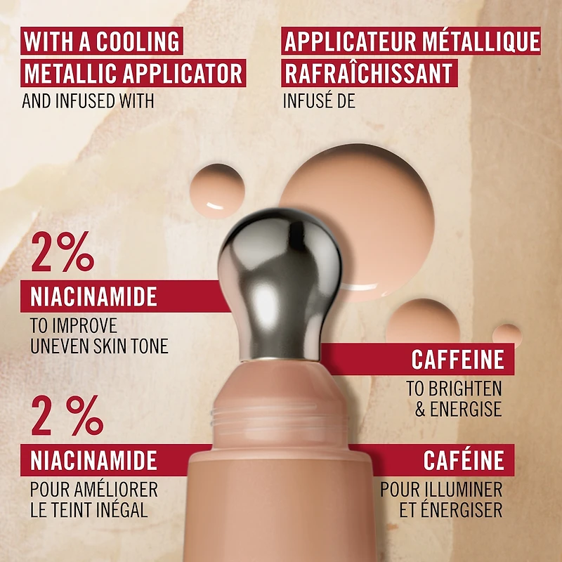 Multi-Tasker Wake Me Up, Concealer & Foundation, Brightens, Corrects, Buildable Coverage, Radiant Finish, Vegan Formula