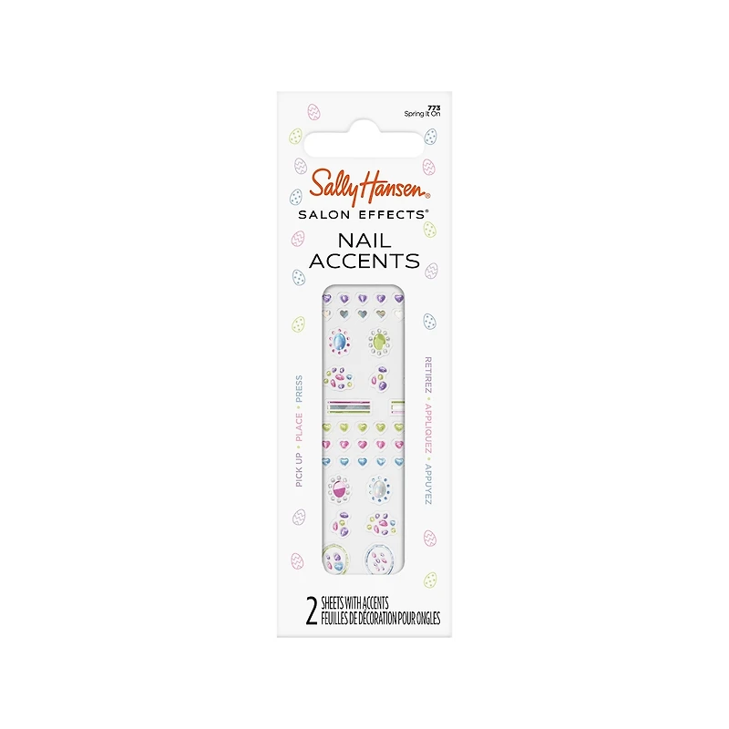 Salon Effects Nail Accents X Hershey's Cookies 'n' Creme Eggs, Easy to Apply, Non-Damaging Manicure, Over 40 Accents