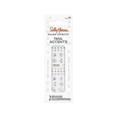 Salon Effects Nail Accents X Hershey's Cookies 'n' Creme Eggs, Easy to Apply, Non-Damaging Manicure, Over 40 Accents