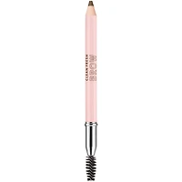 Clean Fresh Brow Eyebrow Pencil, Long-Lasting, Natural Looking, Vegan Formula, Easy to Apply, Pencil with Brush