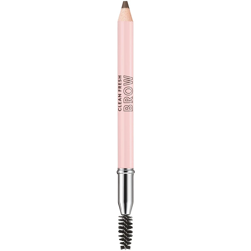 Clean Fresh Brow Crayon à sourcils, Longue tenue, Allure naturelle, Formule végétalienne, Facile appliquer, sourcils avec brosse
