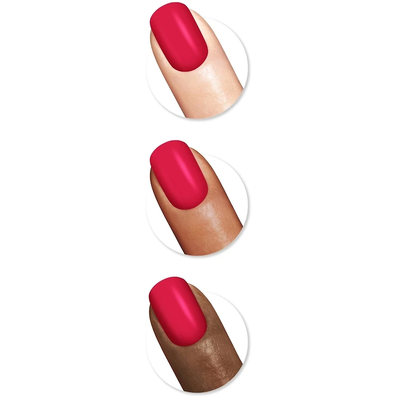 Insta-Dri® Nail Polish, 3-in-1 formula with built-in base and top coat. 1 Stroke