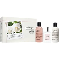 coffret-cadeau amazing grace, 3 pièces