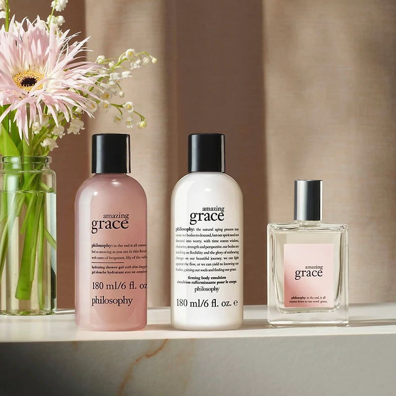 coffret-cadeau amazing grace, 3 pièces
