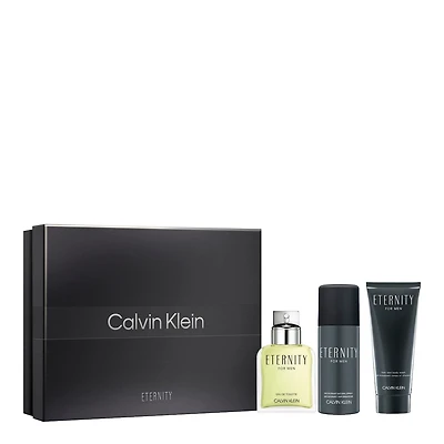 Coffret cadeau trio Eau de Toilette pour homme Eternity