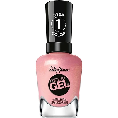 Miracle Gel Supercharged Pinks Nail Polish, Color Grip Complex, Long-Lasting Wear