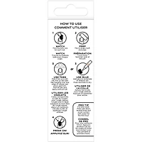 Salon Effects® Perfect Manicure™ press-on nails, longwearing, includes 24 premium fake nail, adhesive tabs and nail glue