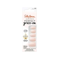Salon Effects® Perfect Manicure™ press-on nails, longwearing, includes 24 premium fake nail, adhesive tabs and nail glue