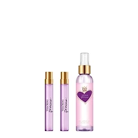 Princess Eau de Toilette and Body Mist for Women Trio Gift Set, Fruity-Floral Perfume