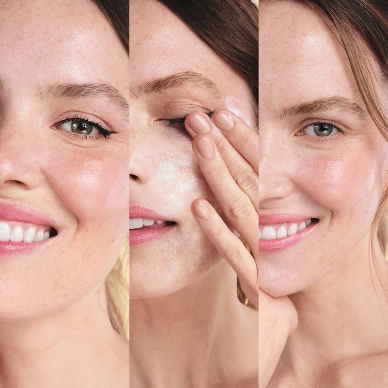 purity made simple one-step facial cleanser, gentle, respects skin's barrier, skin is soft, conditionned & fresh