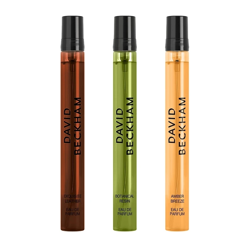 Coffret découverte Eau de Parfum, parfums exquis de cuir, d'ambre et de résine botanique