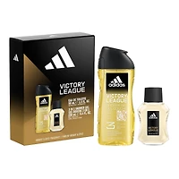 Coffret cadeau Victory League comprenant une eau de toilette et un gel douche