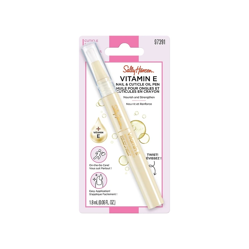 Vitamin E Nail & Cuticle Oil Pen – Strengthens – Moisturizing – Easy to Apply