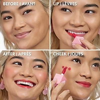 Clean Fresh Jelly Water Tint, 50 Mulberry Melts, rouge à lèvres et blush