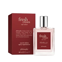eau de toilette pour femme fresh cream soft velvet
