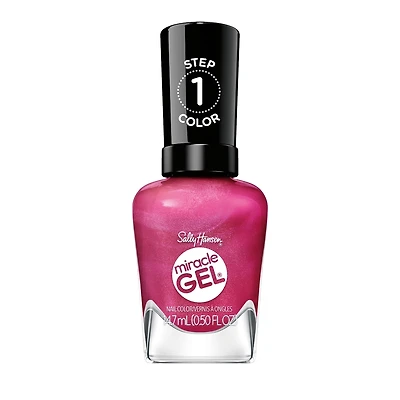 Miracle Gel Supercharged Pinks Nail Polish, Color Grip Complex