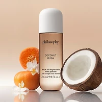 coconut rush body & hair fragrance mist for women