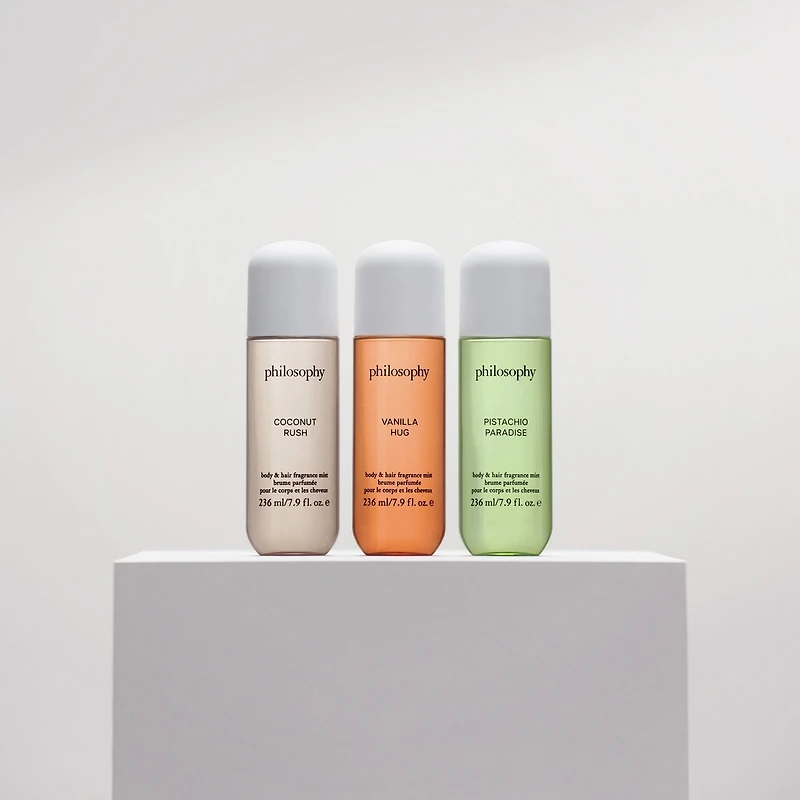 coconut rush body & hair fragrance mist for women