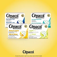 Cepacol® Extra Strength Sucrose Free Honey Lemon Value Pack, Sore Throat Lozenges