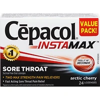 Cepacol® Instamax Arctic Cherry, Sore Throat Lozenges
