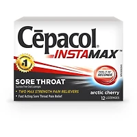 Cepacol® Instamax Arctic Cherry, Sore Throat Lozenges