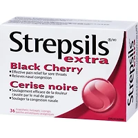 Strepsils® Extra Black Cherry, 36 ct