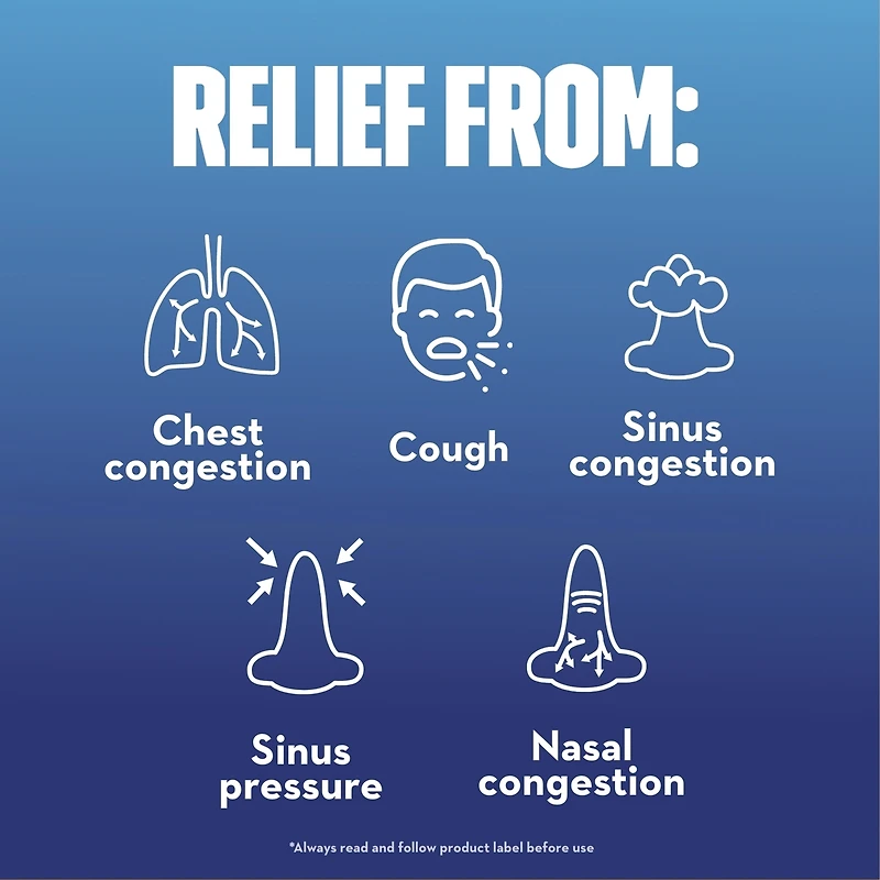 MUCINEX® MULTI-ACTION™ Congestion, Stuffy Nose & Cough Liquid, 180 mL
