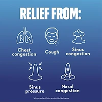 MUCINEX® MULTI-ACTION™ Congestion, Stuffy Nose & Cough Liquid, 180 mL