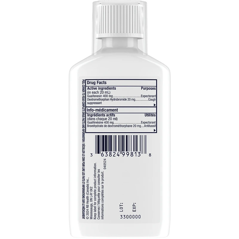 MUCINEX® MULTI-ACTION™ Wet & Dry Cough, Liquid, 180 mL