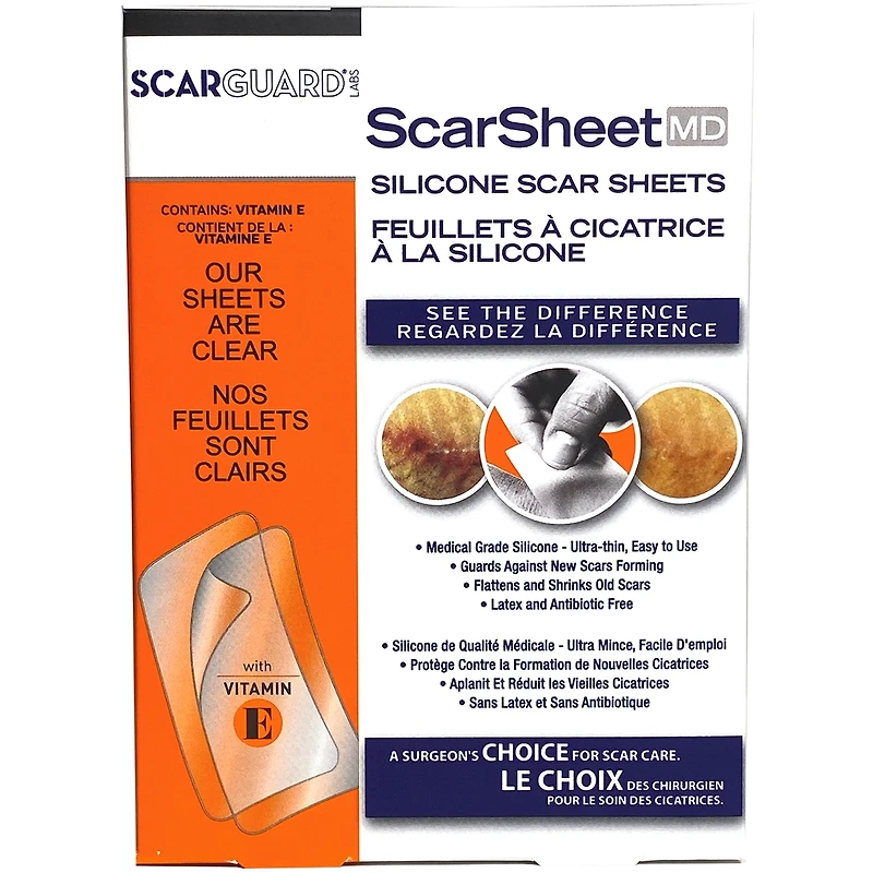 SCARGUARD FEUILLES GEL SLICONE
