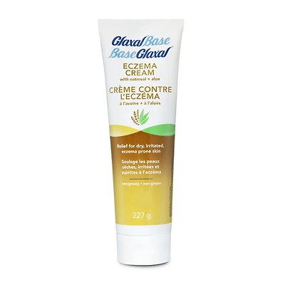Base Glaxal Crème hydratante a l'avoine 
colloïdale + aloes