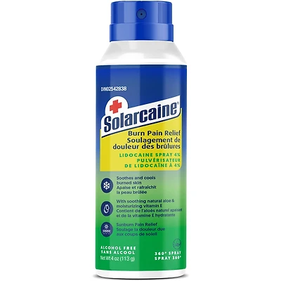 Solarcaine First Aid Lidocaine Spray
