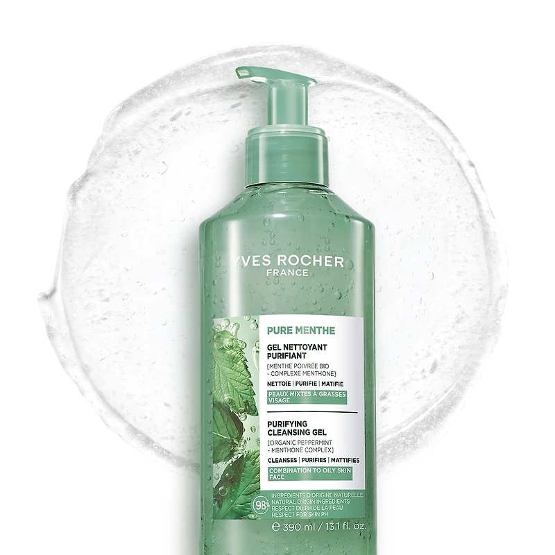Pure menthe purifying cleasing gel