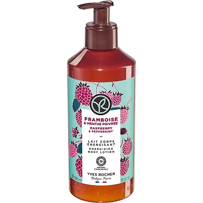 Raspberry & Peppermint Energizing Body Lotion