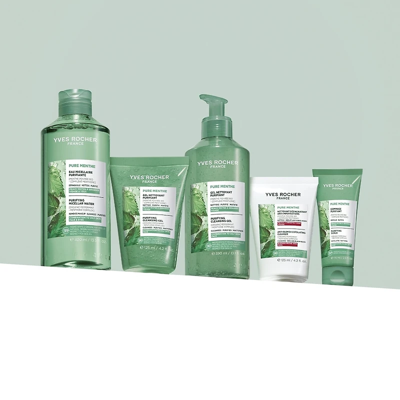 Pure Menthe Nettoyant exfoliant anti-imperfections