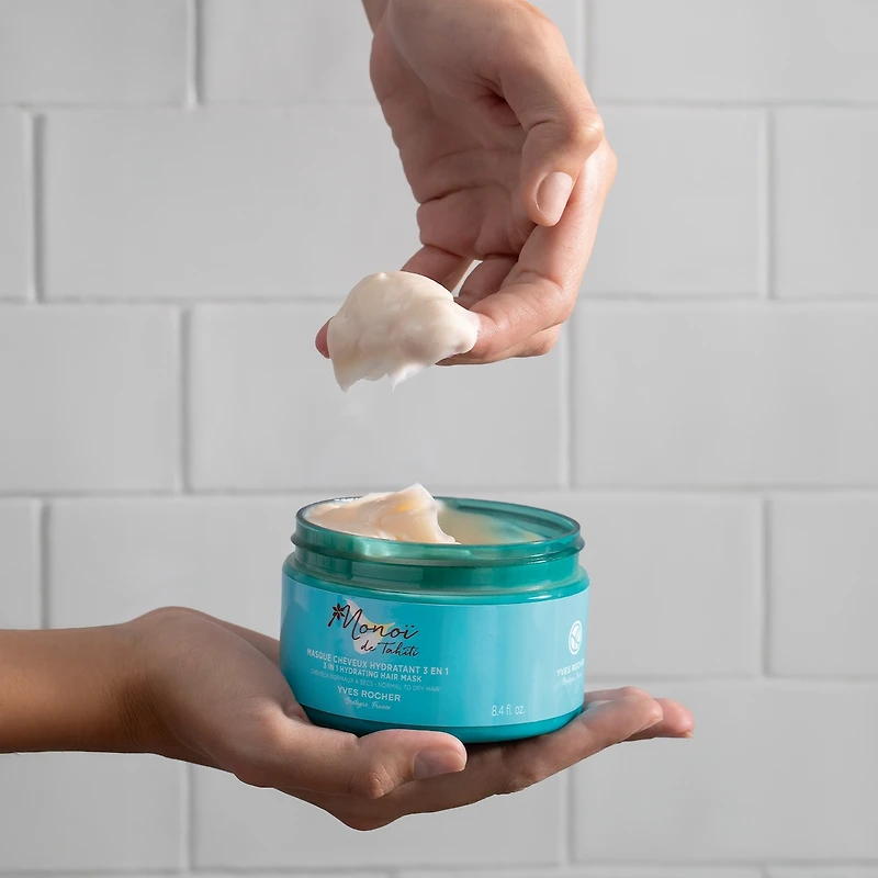Masque Cheveux Hydratant 3 en 1 Monoï