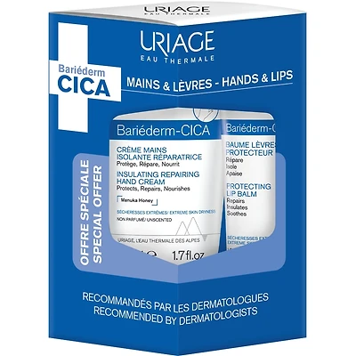 DUO Bariéderm Cica Crème mains et Lèvres