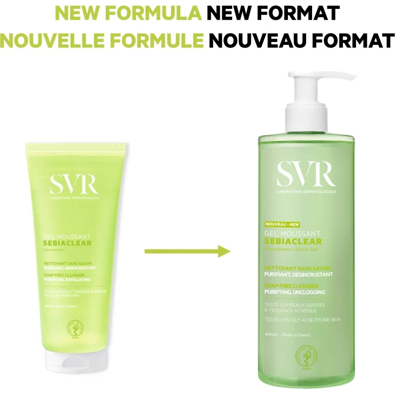 SVR Sebiaclear Gel Moussant