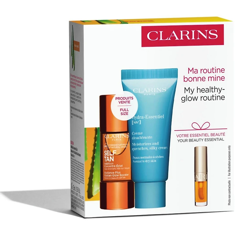 Healthy glow routine