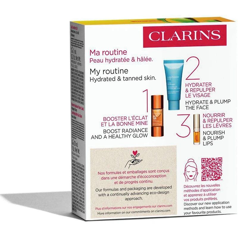 Healthy glow routine