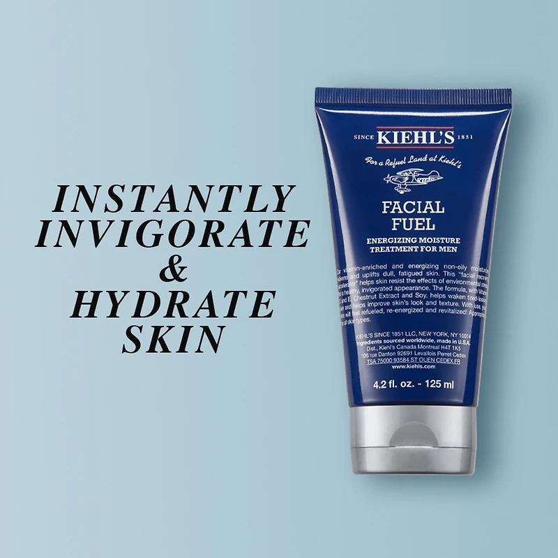 Facial Fuel Fluide hydratant énergisant pour hommes
