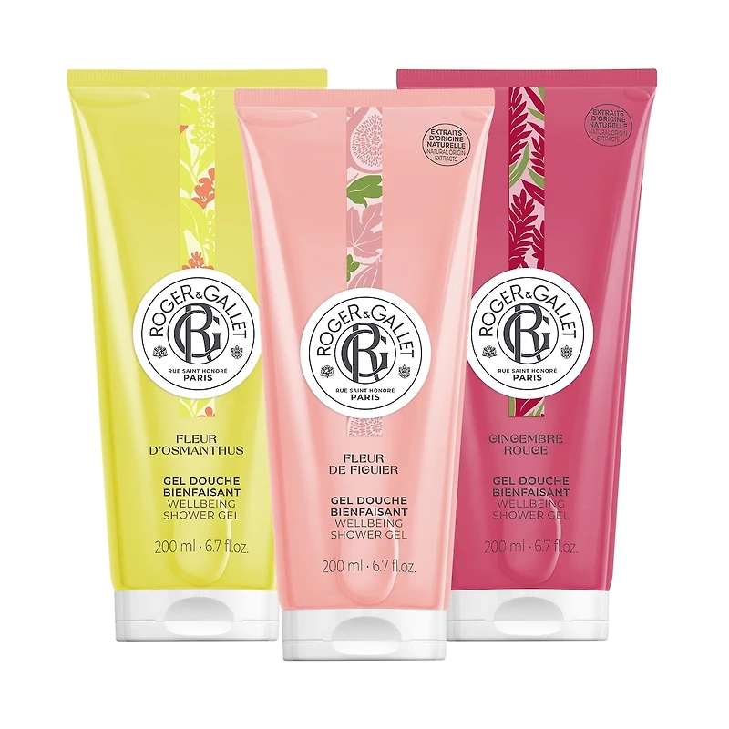Wellbeing Shower Gel Trio