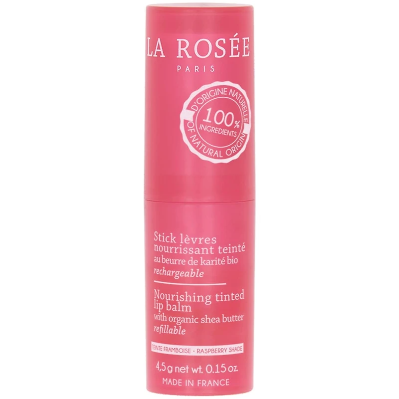 Stick lèvres nourrissant teinté rechargeable au beurre de karité BIO