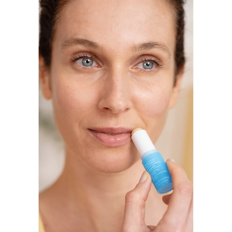 Nourishing refillable lip balm organic shea butter